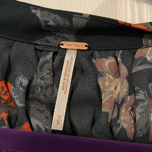 Free People Floral Blouse - Picture 2 of 3